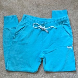 VS PINK Blue Joggers